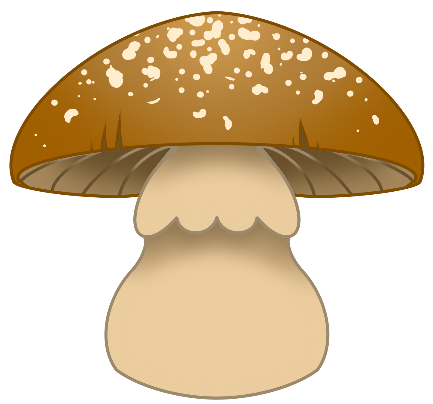 Mushroom Vinyl Sticker