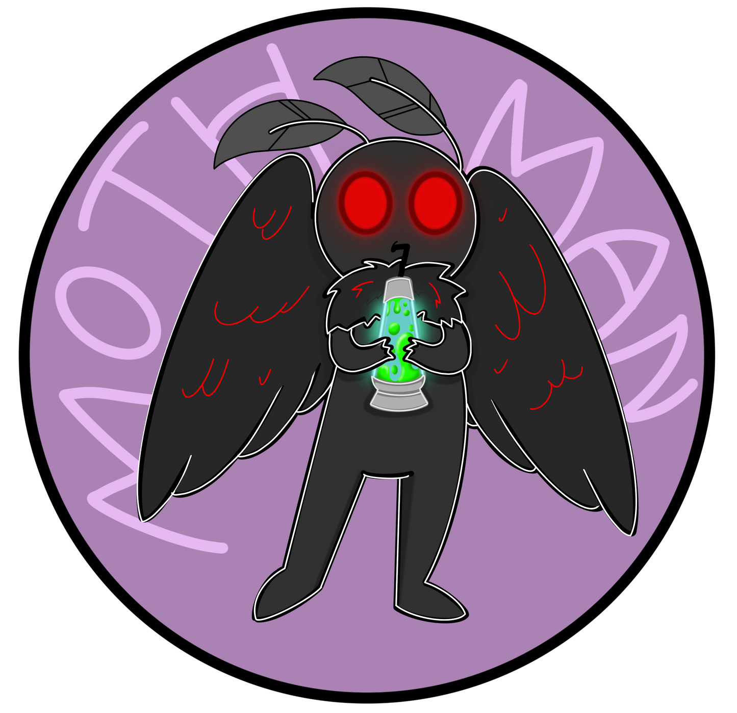 Mothman Vinyl Sticker
