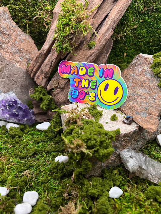 Made in the 90's Vinyl Sticker