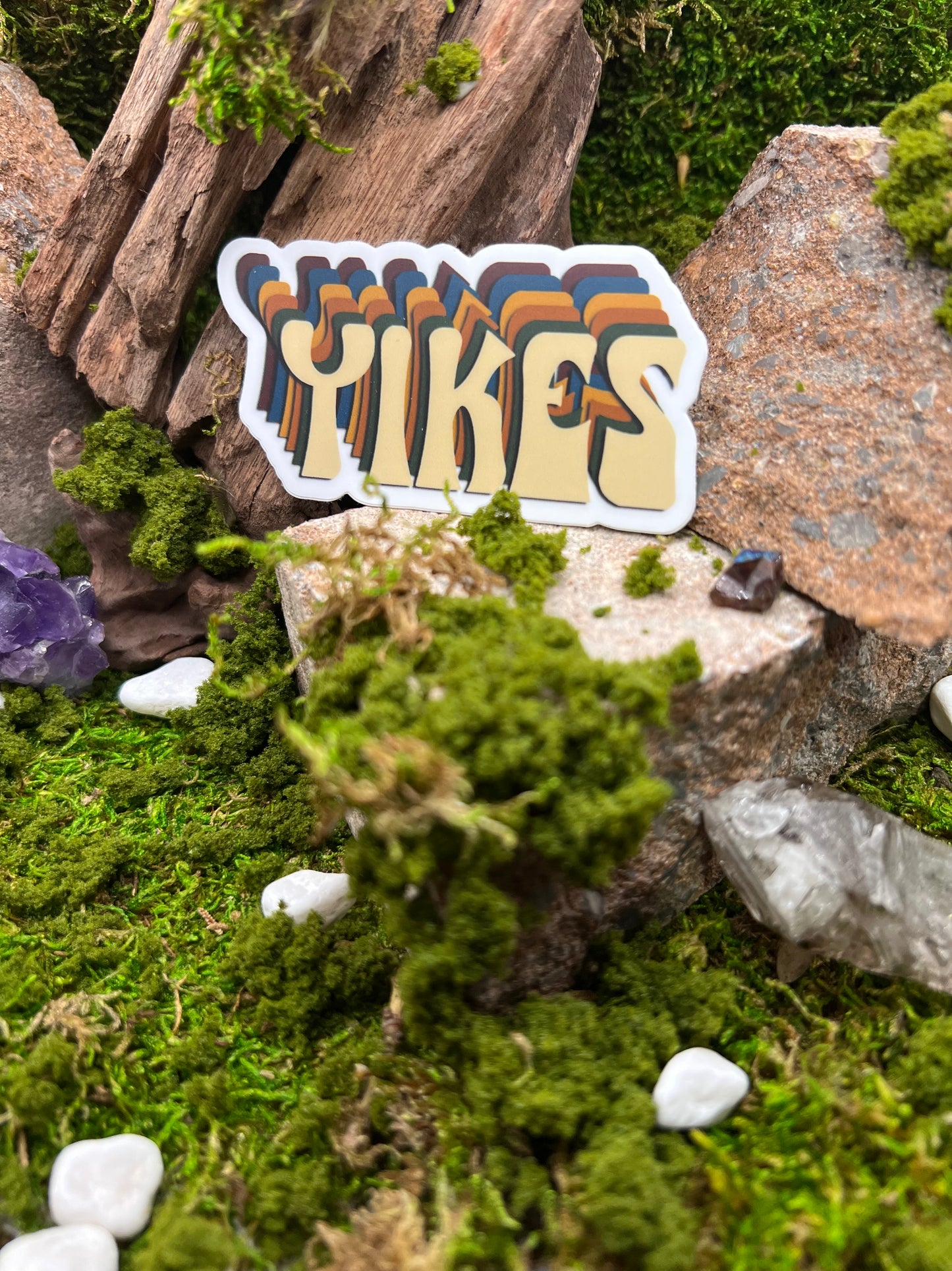 Yikes Vinyl Sticker
