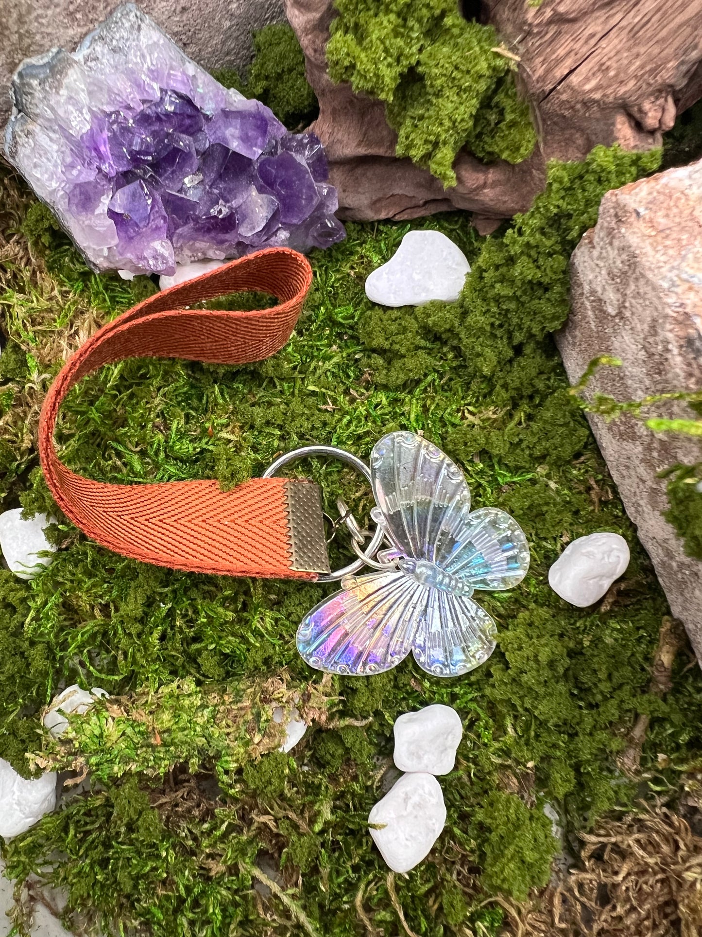 Butterfly Keychain