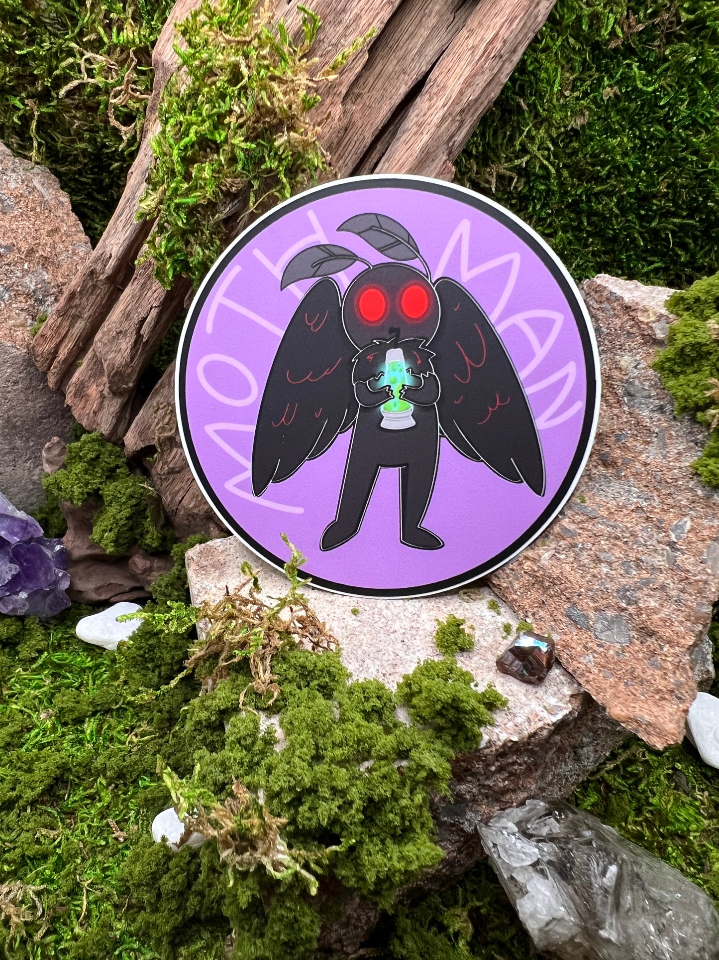 Mothman Vinyl Sticker