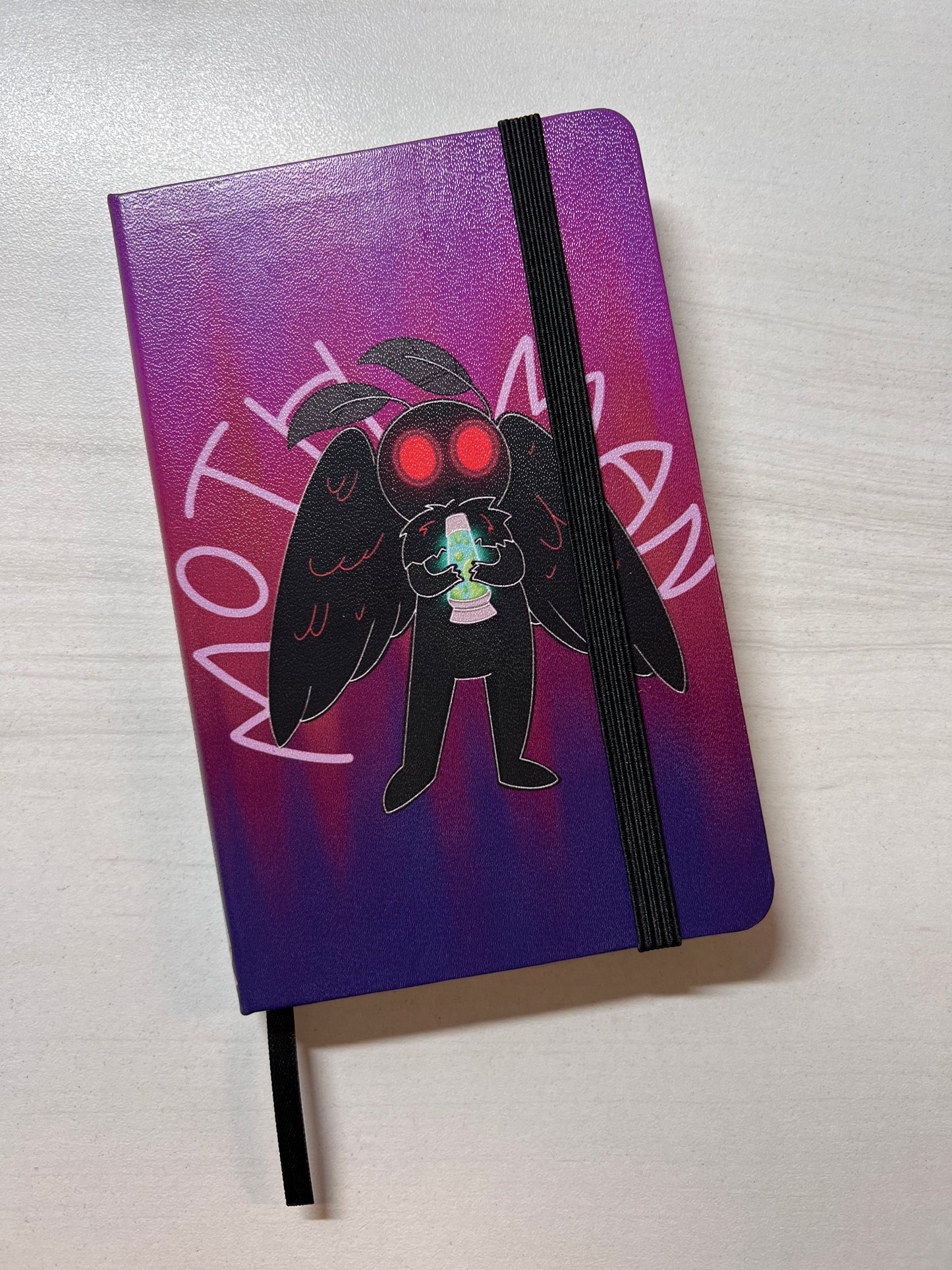 A6 Mothman Dot Grid Notebook