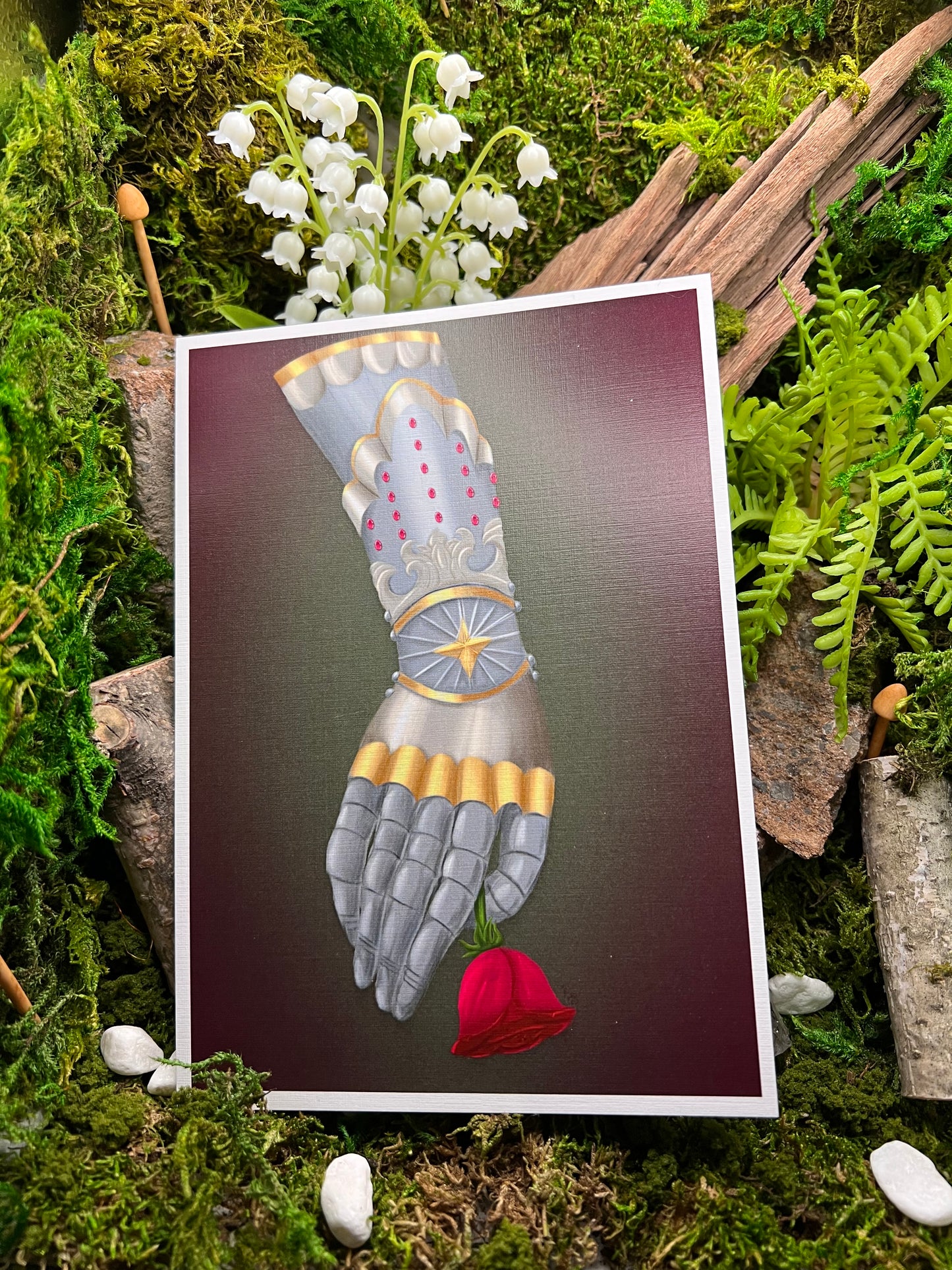 The Gauntlet 5x7 Art Print