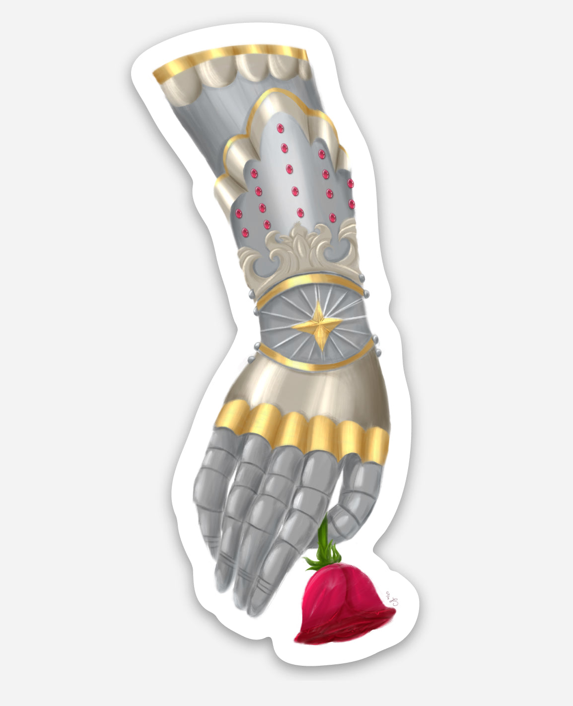 The Gauntlet Sticker