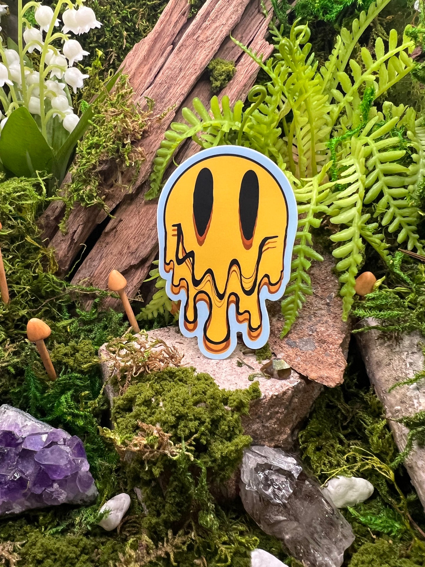 Happy to be Here Vinyl Sticker